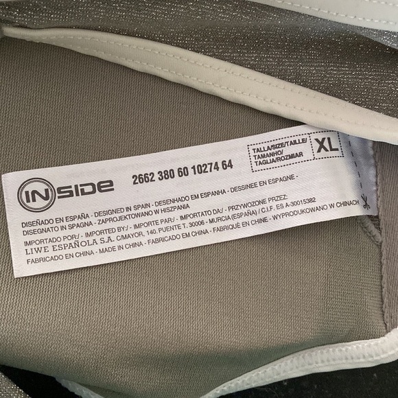 Shimmer Bandeau bikini top NWOT - Picture 5 of 5